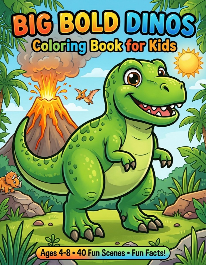 Big Bold Dinos cover